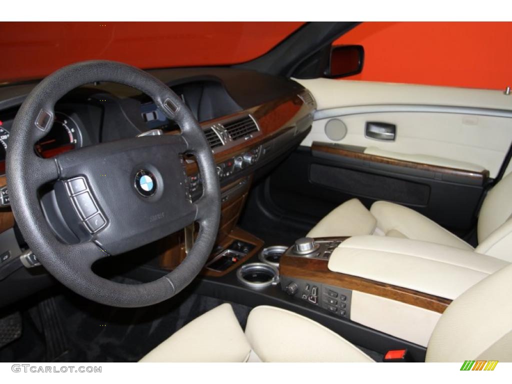 2008 7 Series 750i Sedan - Titanium Grey Metallic / Cream Beige photo #22