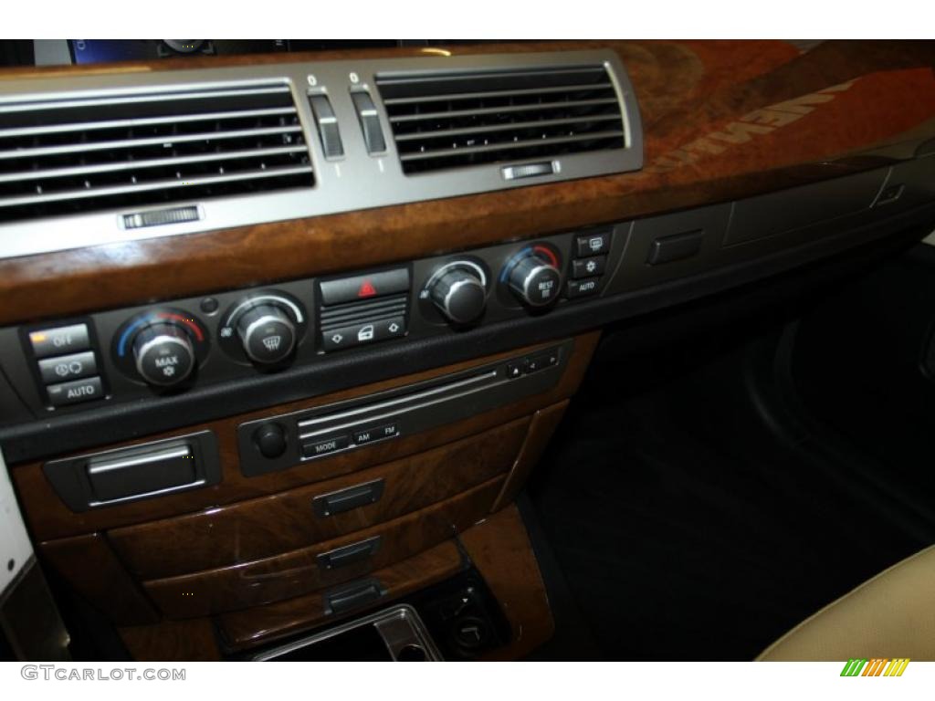 2008 7 Series 750i Sedan - Titanium Grey Metallic / Cream Beige photo #29