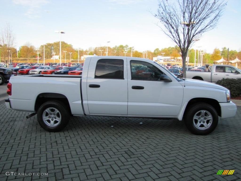 Bright White 2007 Dodge Dakota SLT Quad Cab Exterior Photo #41761797