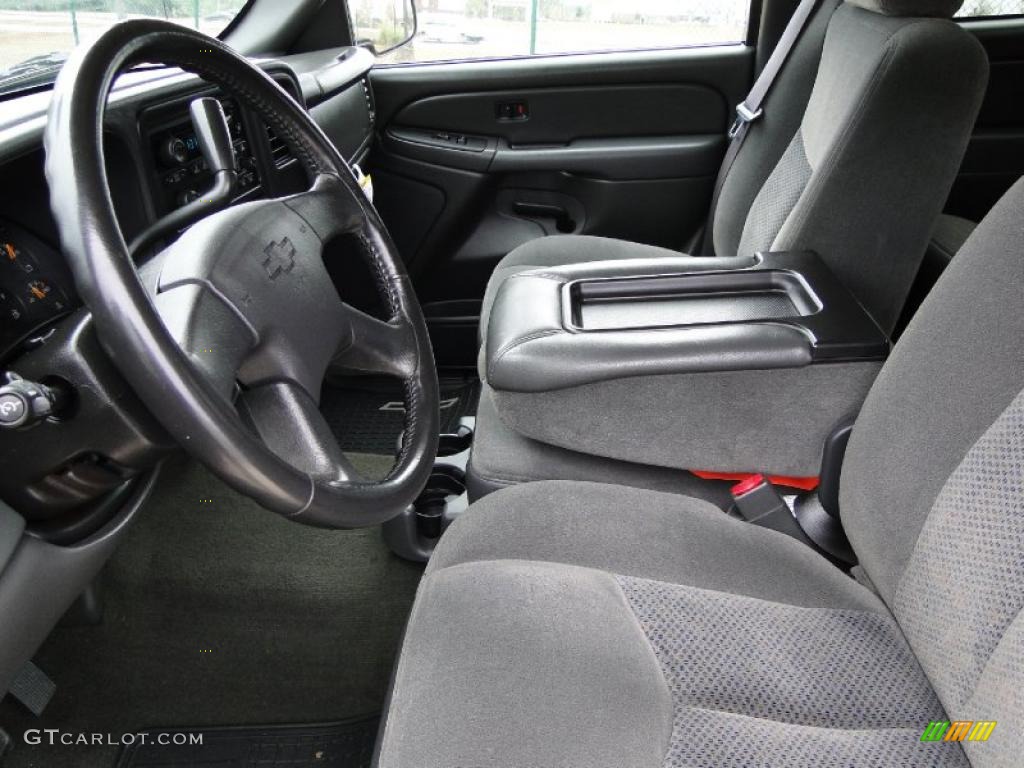 Dark Titanium Interior 2007 Chevrolet Silverado 2500HD Classic LT Extended Cab Photo #41762061