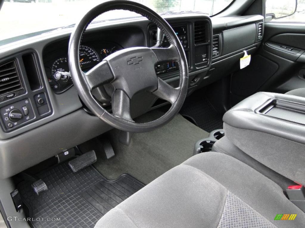 Dark Titanium Interior 2007 Chevrolet Silverado 2500HD Classic LT Extended Cab Photo #41762081