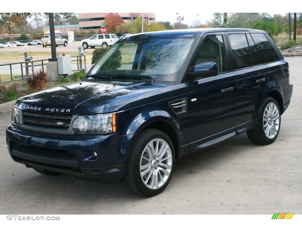 Baltic Blue 2011 Land Rover Range Rover Sport HSE LUX Exterior Photo #41762585