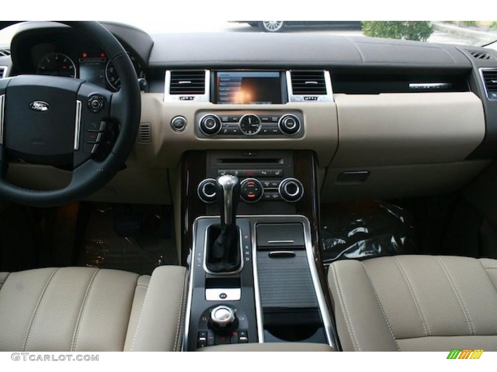 2011 Land Rover Range Rover Sport HSE LUX Almond/Nutmeg Dashboard Photo #41762629