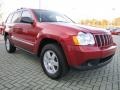 2010 Inferno Red Crystal Pearl Jeep Grand Cherokee Laredo  photo #7