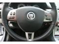 Warm Charcoal 2011 Jaguar XF Sport Sedan Steering Wheel