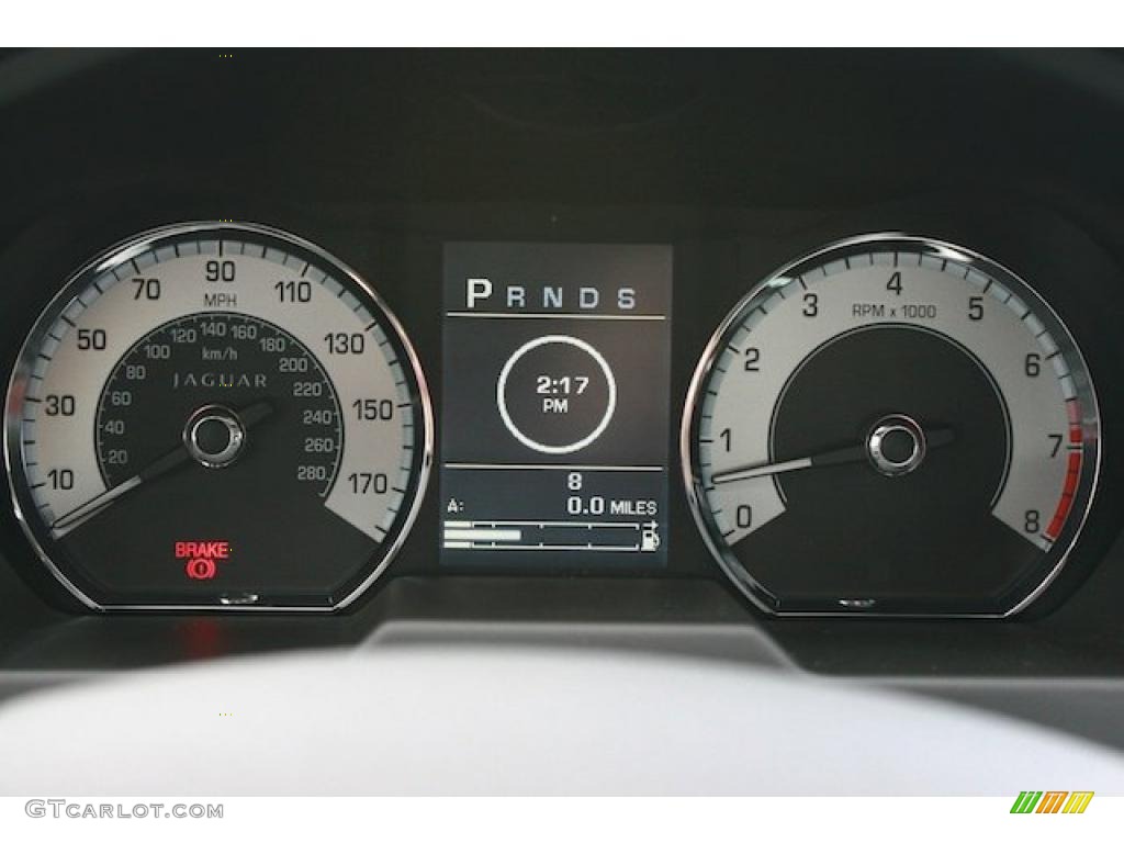 2011 Jaguar XF Sport Sedan Gauges Photo #41763037