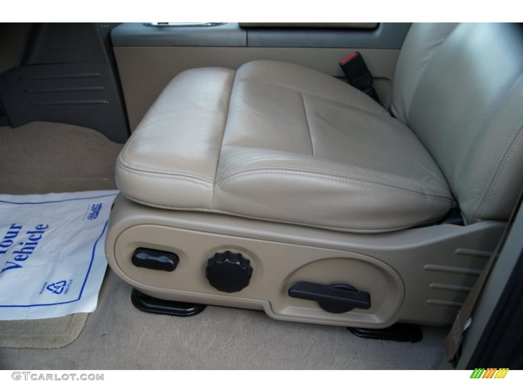 2005 F150 Lariat SuperCrew 4x4 - Dark Stone Metallic / Tan photo #26
