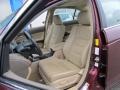 2008 Basque Red Pearl Honda Accord EX-L V6 Sedan  photo #9