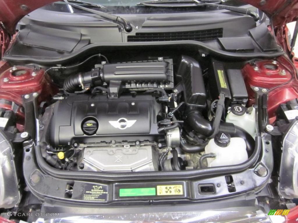 2008 Mini Cooper Hardtop 1.6 Liter DOHC 16V VVT 4 Cylinder Engine Photo #41765649
