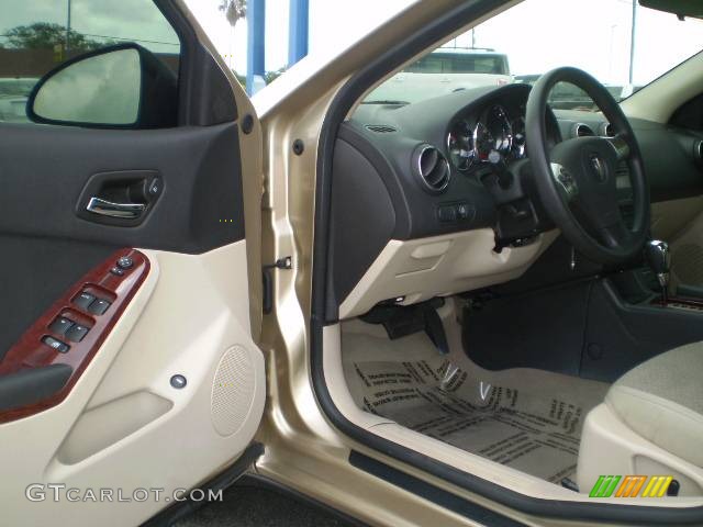 2007 G6 Sedan - Sedona Beige Metallic / Light Taupe photo #12