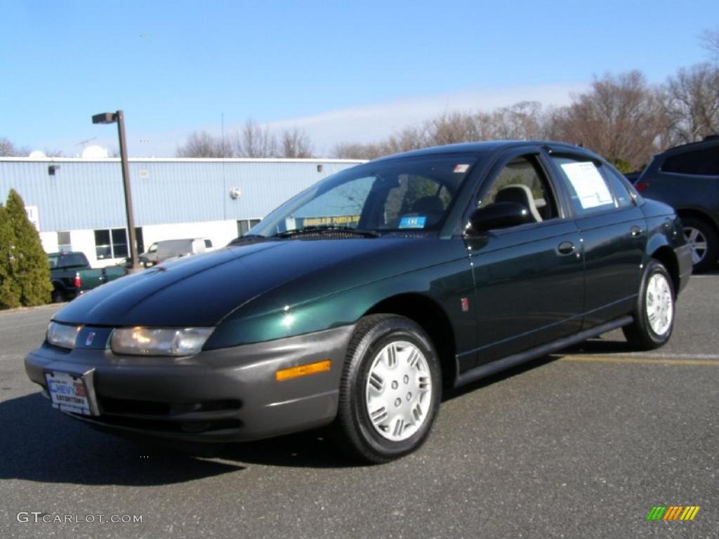 1997 S Series SL1 Sedan - Dark Green / Gray photo #1