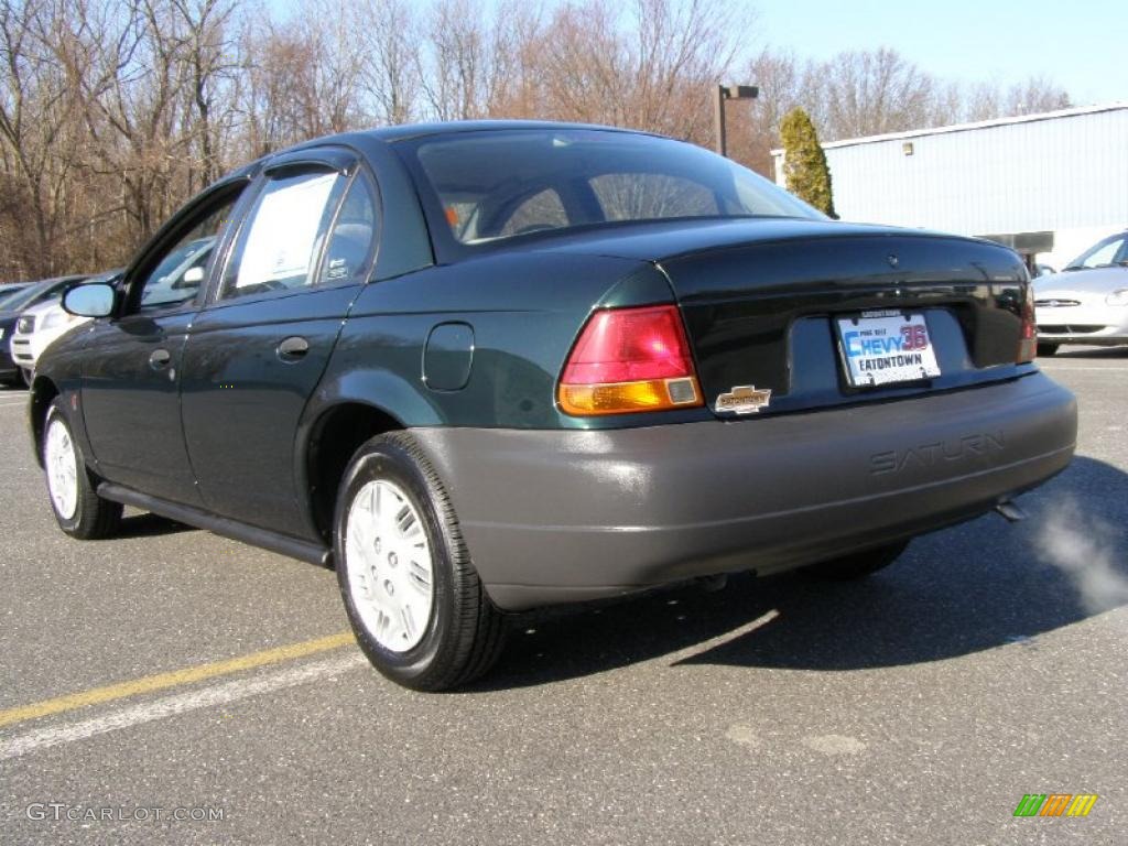 1997 S Series SL1 Sedan - Dark Green / Gray photo #5