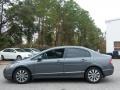 Polished Metal Metallic 2010 Honda Civic EX Sedan Exterior