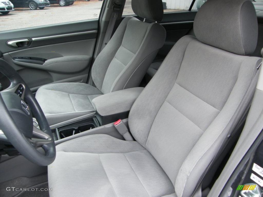 Gray Interior 2010 Honda Civic EX Sedan Photo #41767445