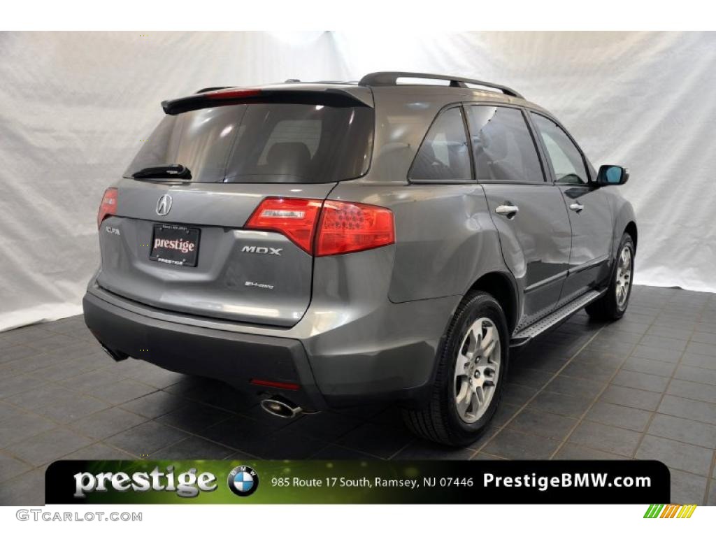 2007 MDX  - Nimbus Gray Metallic / Ebony photo #2