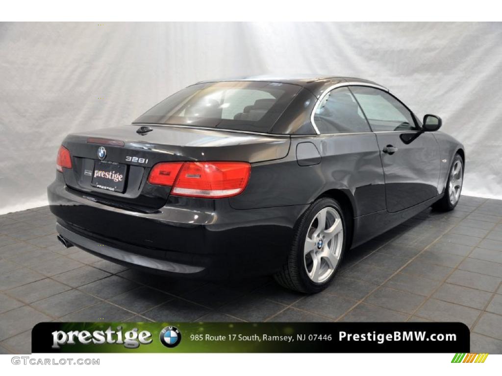 2010 3 Series 328i Convertible - Jet Black / Black photo #2