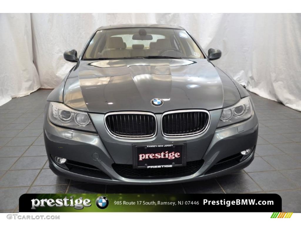 2010 3 Series 328i xDrive Sedan - Tasman Green Metallic / Beige photo #7