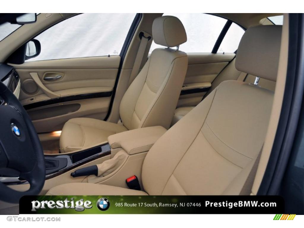 2010 3 Series 328i xDrive Sedan - Tasman Green Metallic / Beige photo #12