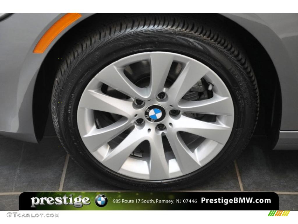 2011 3 Series 328i xDrive Coupe - Space Gray Metallic / Black photo #6