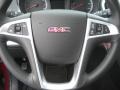 2011 GMC Terrain Jet Black Interior Steering Wheel Photo