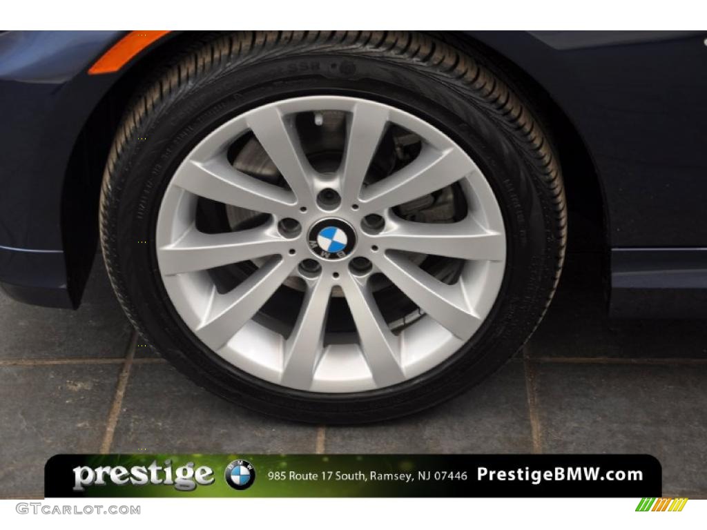 2011 3 Series 328i xDrive Sedan - Deep Sea Blue Metallic / Black photo #8