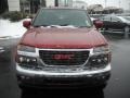 2011 Merlot Jewel Red Metallic GMC Canyon SLE Crew Cab 4x4  photo #10