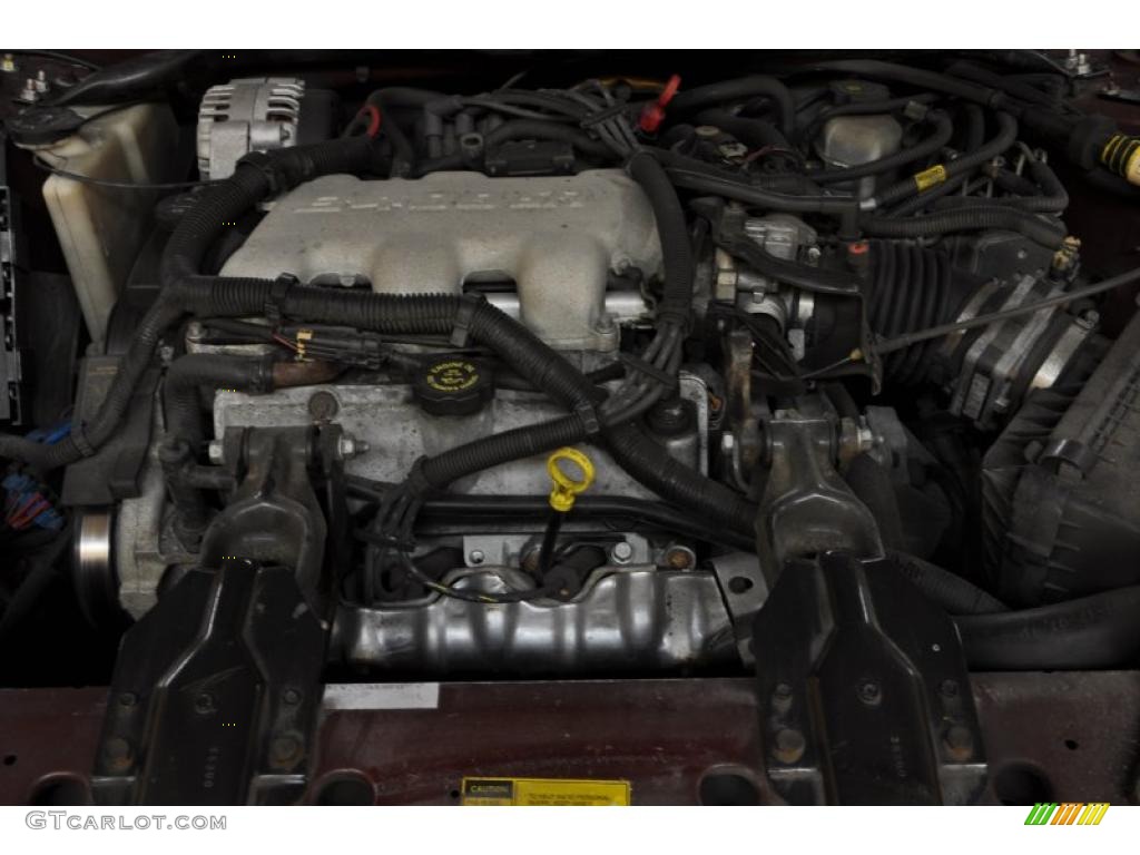 2001 Chevrolet Monte Carlo LS 3.4 Liter OHV 12-Valve V6 Engine Photo #41770005