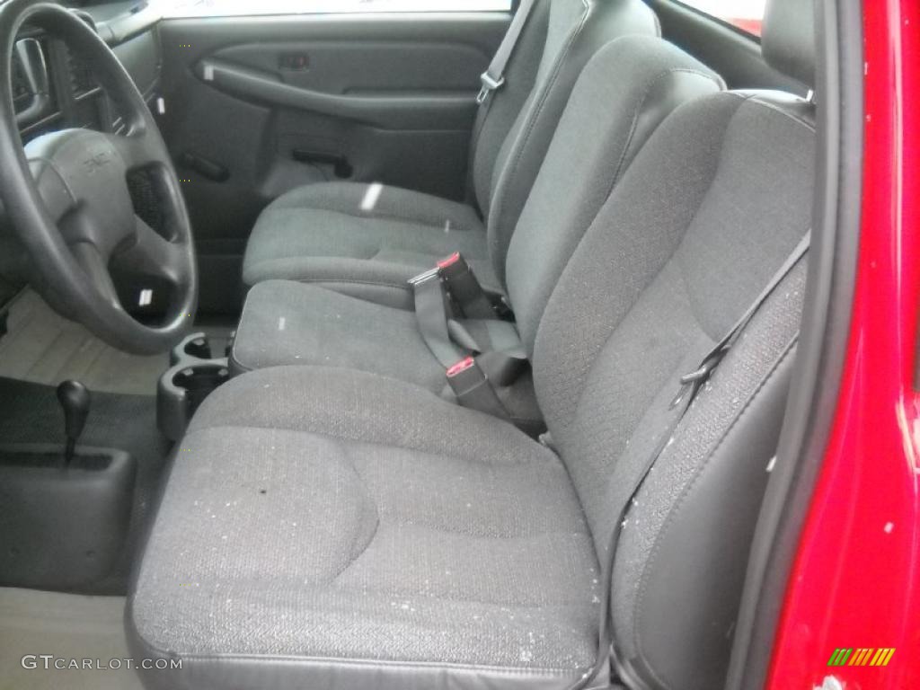 2006 Sierra 1500 Regular Cab 4x4 - Fire Red / Dark Pewter photo #8