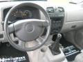 Pewter 2005 GMC Canyon SL Extended Cab 4x4 Interior Color