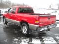 2001 Victory Red Chevrolet Silverado 1500 LS Extended Cab 4x4  photo #5