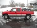 2001 Victory Red Chevrolet Silverado 1500 LS Extended Cab 4x4  photo #6