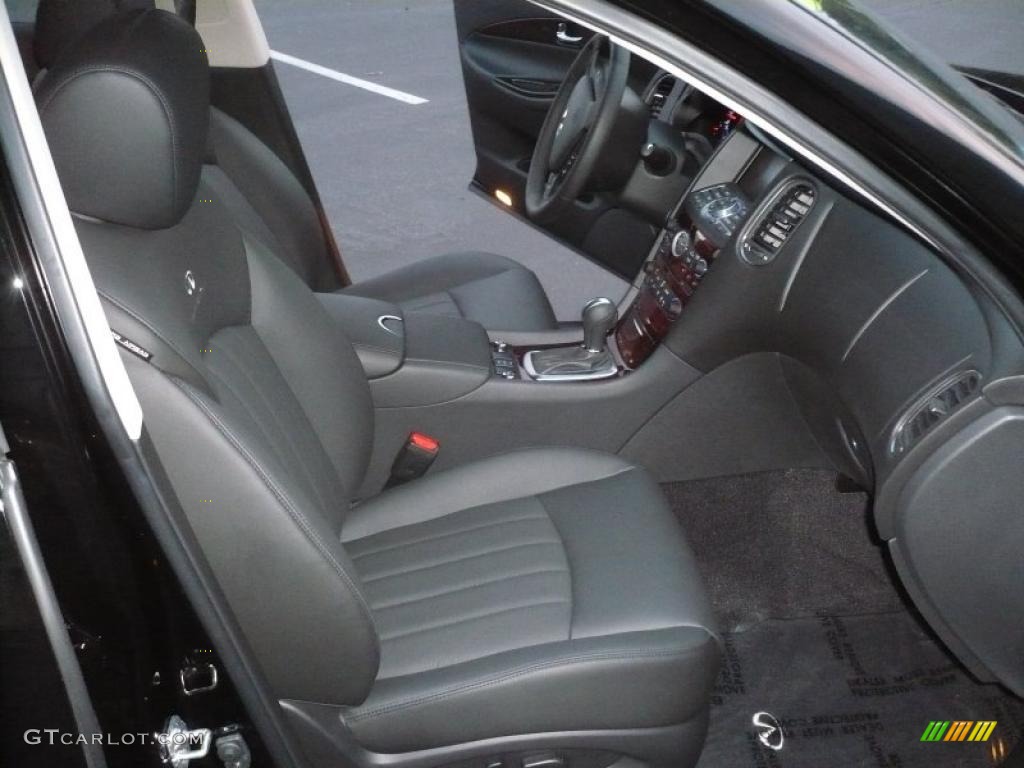 Graphite Interior 2010 Infiniti EX 35 Journey AWD Photo #41771085