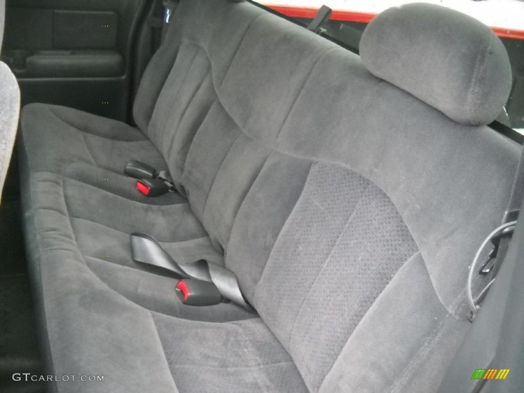 Graphite Interior 2001 Chevrolet Silverado 1500 LS Extended Cab 4x4 Photo #41771121