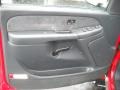 Graphite 2001 Chevrolet Silverado 1500 LS Extended Cab 4x4 Door Panel