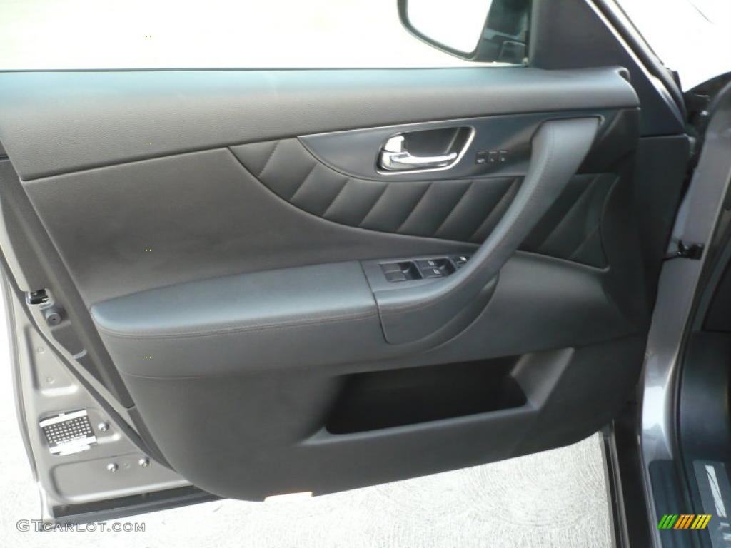 2010 Infiniti FX 35 AWD Graphite Door Panel Photo #41771437