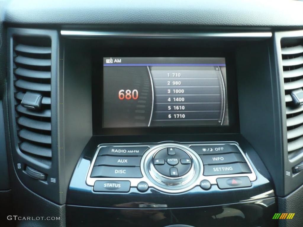 2010 Infiniti FX 35 AWD Controls Photo #41771621