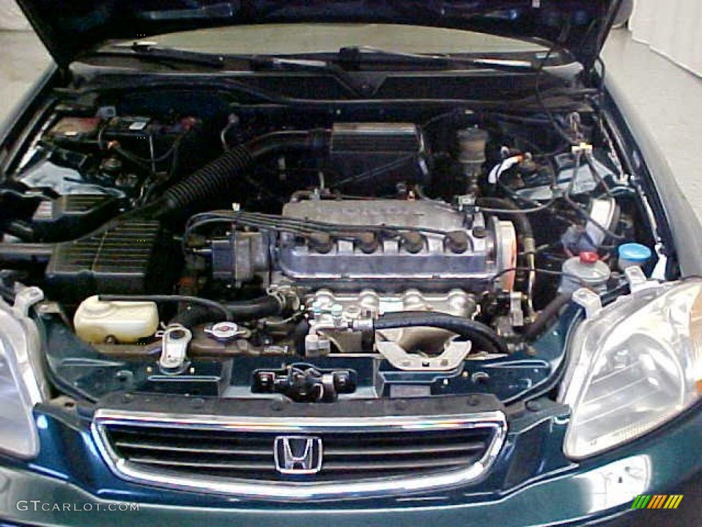 1997 Honda Civic LX Sedan 1.6 Liter SOHC 16-Valve 4 Cylinder Engine Photo #41771925