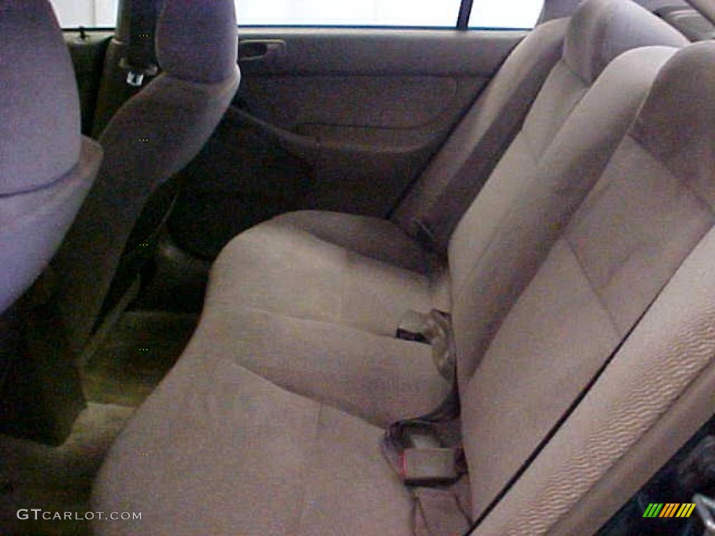 1997 Civic LX Sedan - Cypress Green Metallic / Beige photo #10