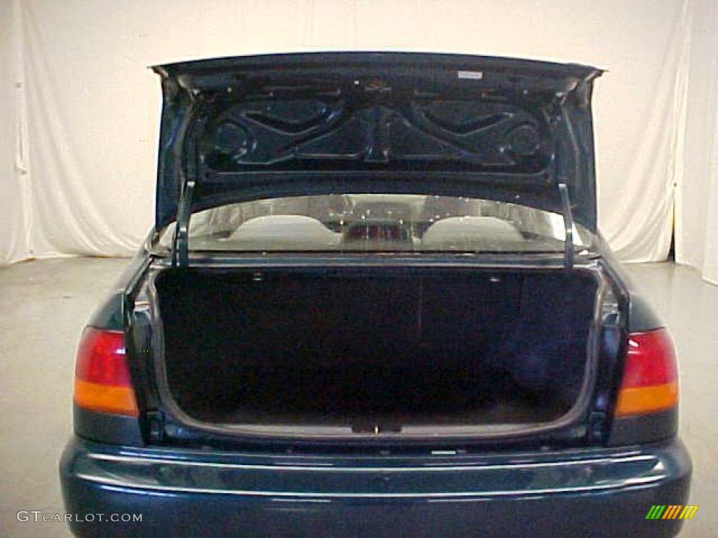 1997 Civic LX Sedan - Cypress Green Metallic / Beige photo #13