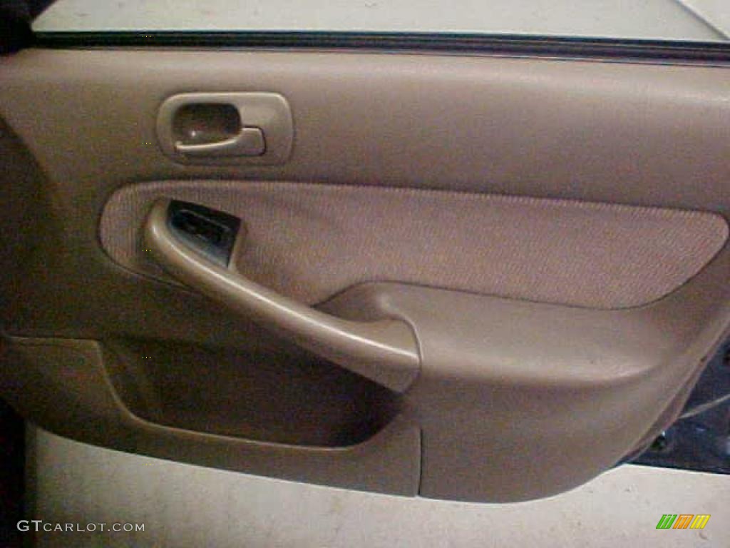 1997 Civic LX Sedan - Cypress Green Metallic / Beige photo #18