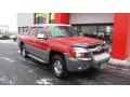 2002 Victory Red Chevrolet Avalanche Z71 4x4  photo #2