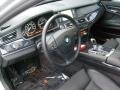 Black Nappa Leather Dashboard Photo for 2010 BMW 7 Series #41774713
