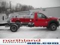 Vermillion Red - F550 Super Duty XL Regular Cab Chassis Photo No. 6