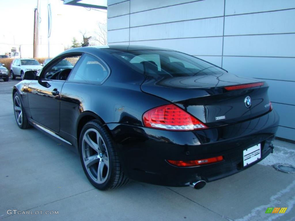 Black Sapphire Metallic 2008 BMW 6 Series 650i Coupe Exterior Photo #41776681