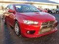 Rally Red Metallic 2008 Mitsubishi Lancer Evolution MR