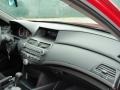Black 2008 Honda Accord LX-S Coupe Dashboard
