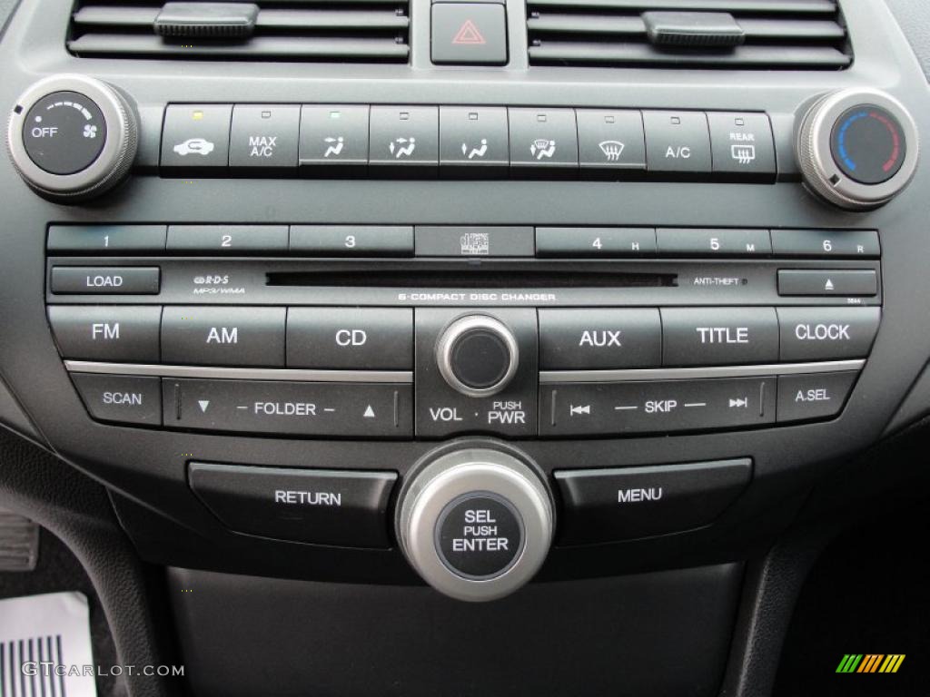 2008 Honda Accord LX-S Coupe Controls Photo #41777257