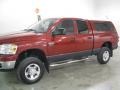 Inferno Red Crystal Pearl 2008 Dodge Ram 2500 Big Horn Quad Cab 4x4