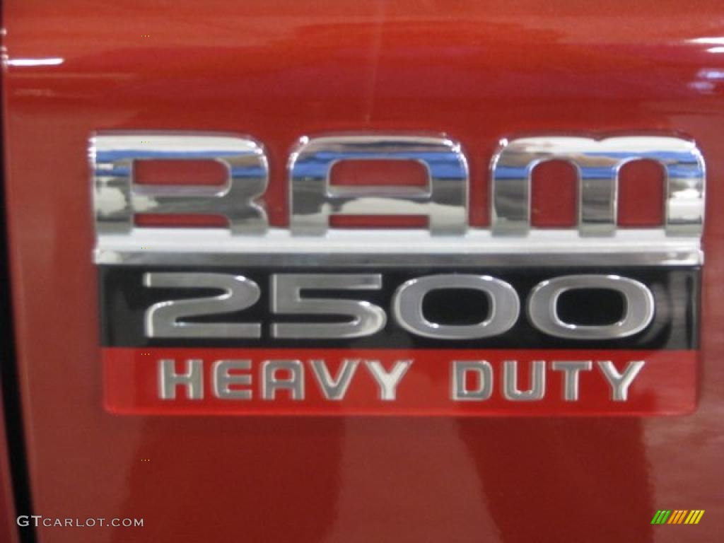 2008 Dodge Ram 2500 Big Horn Quad Cab 4x4 Marks and Logos Photo #41777481