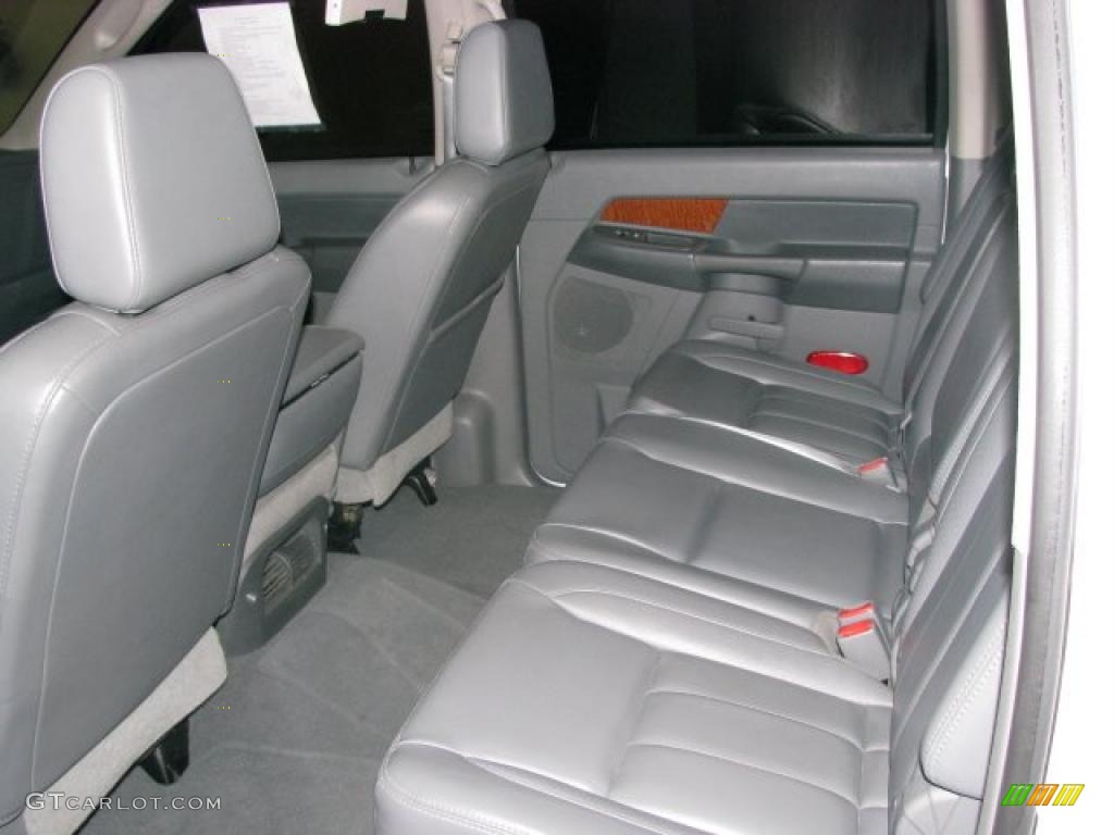 Medium Slate Gray Interior 2007 Dodge Ram 3500 Laramie Mega Cab 4x4 Dually Photo #41777561